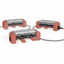 Livoo DOC310R Raclette connectable pour 2 personnes, Rouge et gris
