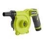 Ryobi Gonfleur Dégonfleur 4V, Gros Débit 200 L/min, Livré avec 3 Embouts