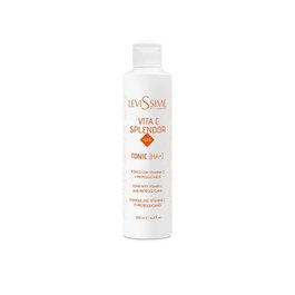 Levissime Vita C Splendor Tonic 200ml - Tonique Visage à la Vitamine C, Rafraîchissant, Rides, Fermeté, Éclat - Pour Pelle Mature