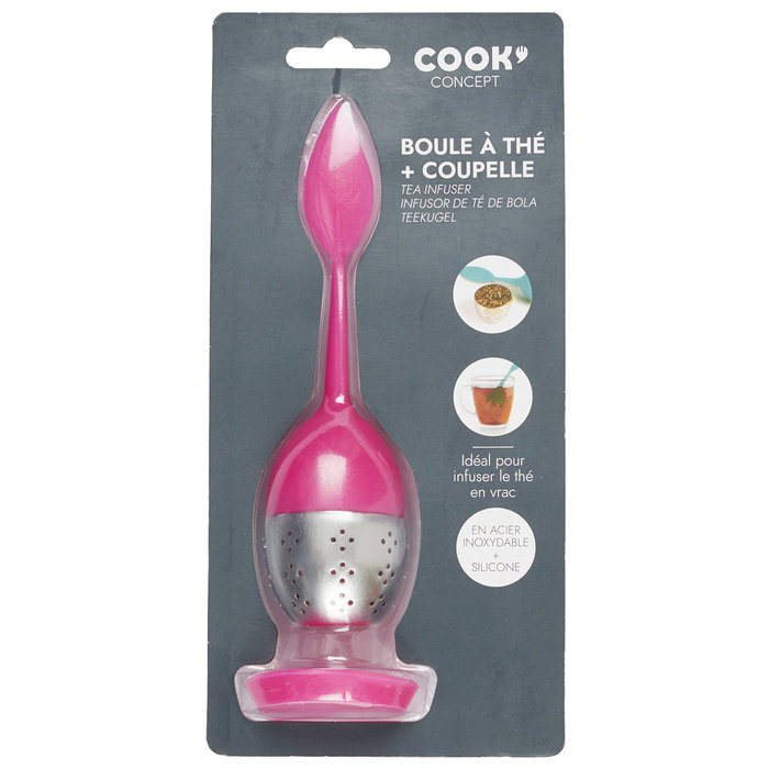 Cook Concept Infuseur de thé 15,5 cm assorti Cook Concept Infuseur de thé 15,5 cm assorti
