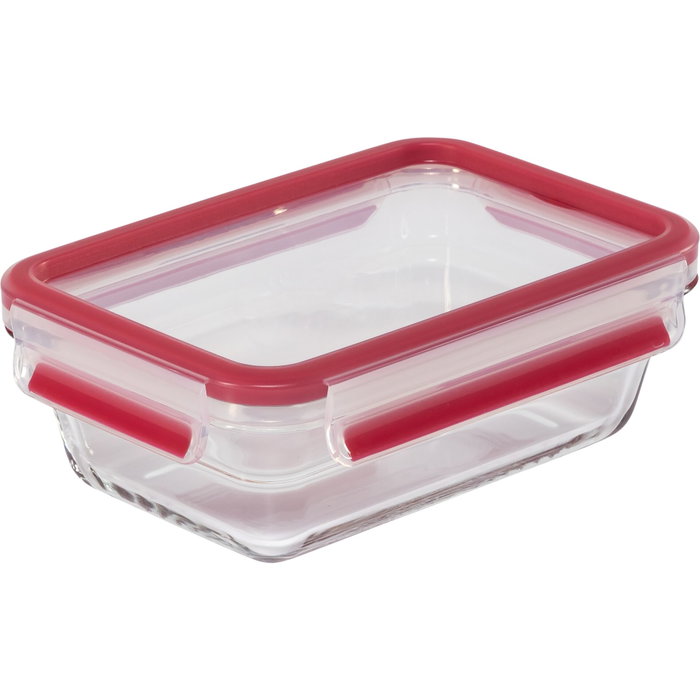 Emsa Clip&Close Conteneur Alimentaire en Verre Carré 700 ml Emsa Clip&Close Conteneur Alimentaire en Verre Carré 700 ml