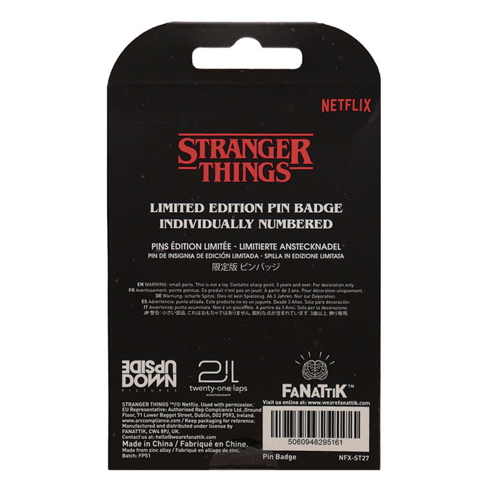 Stranger Things pin The Squawk Limited Edition Stranger Things pin The Squawk Limited Edition