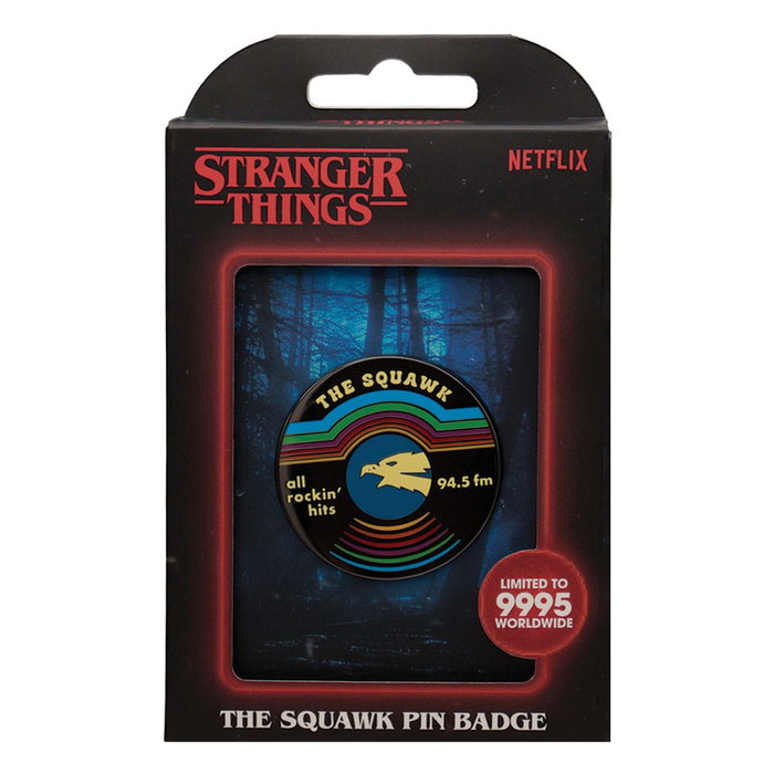 Stranger Things pin The Squawk Limited Edition Stranger Things pin The Squawk Limited Edition