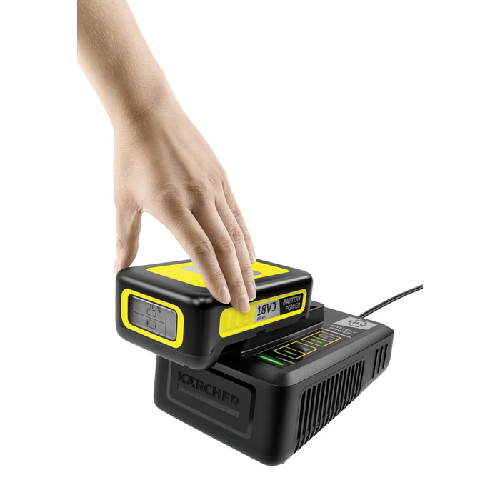 Karcher Chargeur rapide Power 18V pour batteries 2,5 Ah et 5 Ah