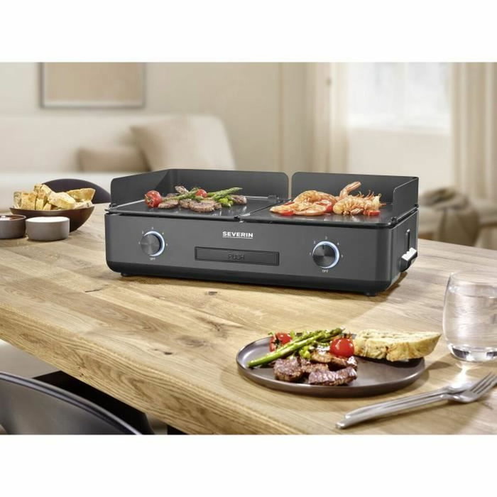 Severin PG8569 - Plancha électrique 2200 W avec revêtement céramique Severin PG8569 - Plancha électrique 2200 W avec revêtement céramique