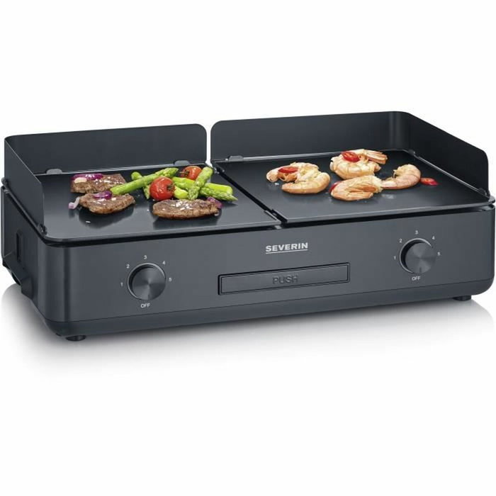 Severin PG8569 - Plancha électrique 2200 W avec revêtement céramique Severin PG8569 - Plancha électrique 2200 W avec revêtement céramique