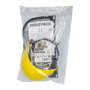 WOLFPACK LINEA PROFESIONAL Protecteur facial avec harnais et grille en maille jaune