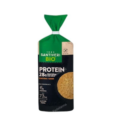 SANTIVERI Tortitas Protein Bio 100 g SANTIVERI Tortitas Protein Bio 100 g
