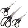 Day Lot de 3 ciseaux de cuisine en acier inoxydable, 14, 15 et 20 cm