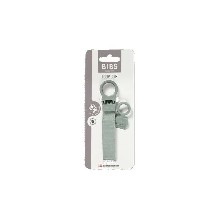 Bibs Attache-sucette Clip Loop Sage