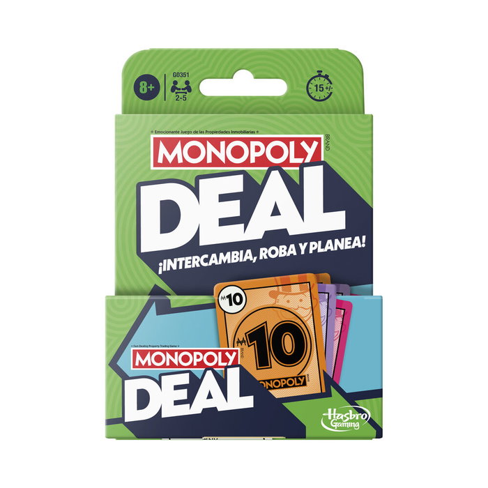 Hasbro Monopoly Deal Refresh - Version Espagnole
