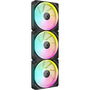 Corsair Ventilateur CO-9051026-WW LX120 RGB - Pack de 3 ventilateurs 120mm avec éclairage RGB et contrôle