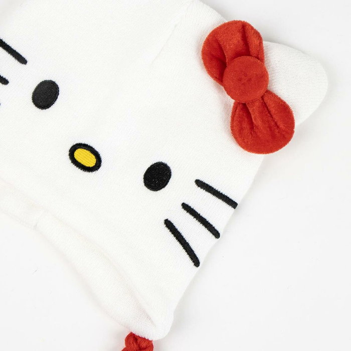 Casquette enfant Hello Kitty Blanc