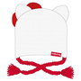 Hello Kitty Bonnet péruvien en laine couleur blanc - Cerdá - 22.0 x 2.0 x33.0 cm