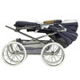 Decuevas Poussette Reborn Pliante Vintage avec Parasol Métal Plastique Polyester 40x90x90cm Dès 3 Ans