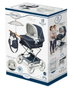 Decuevas Poussette Reborn Pliante Vintage avec Parasol Métal Plastique Polyester 40x90x90cm Dès 3 Ans
