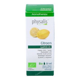PHYSALIS Essence de citron BIO 30ml