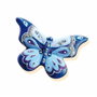 SES Creative - Kit Moulage Plâtre Papillons avec 6 Couleurs, Pinceau et Paillettes