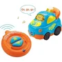 VTech Tut Tut Bolides Radiocommandé Hugo Super Turbo - Voiture télécommandée pour enfants avec chansons et lumières - Version française
