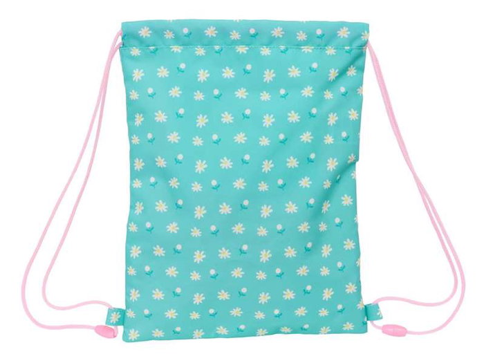 Safta Sac à dos plat junior Peppa Pig "Pretty Flowers" 26x34x1 cm - Pour enfant à partir de 3 ans