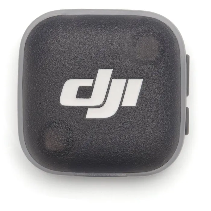 DJI - MIC MINI 2 - Micro sans fil compact avec caches magnétiques multicolores, autonomie 8h - Transmetteur