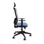 Chaise de Bureau avec Appui-tête Piqueras y Crespo 1D066G1 Bleu ciel