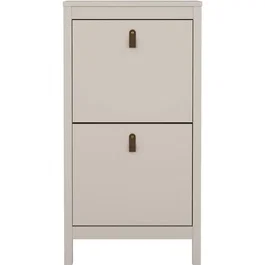 Meuble à chaussures MADRID Cachemire 8 paires 53,8 x 24,6 x 102,9 cm