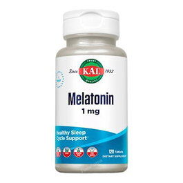 KAL Mélatonine 1 mg, 120 comprimés