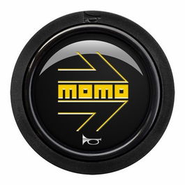 Momo Pulsador Momo Arrow Logo Polish Noir-Jaune.2C R MOMSPHOARWBLKYER