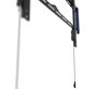 B-Tech BT5442 Support mural fixe très plat pour écran large jusqu'à 70 kg, profil 27 mm, ajustement latéral, verrouillage rapide, compatible VESA 650x400 mm