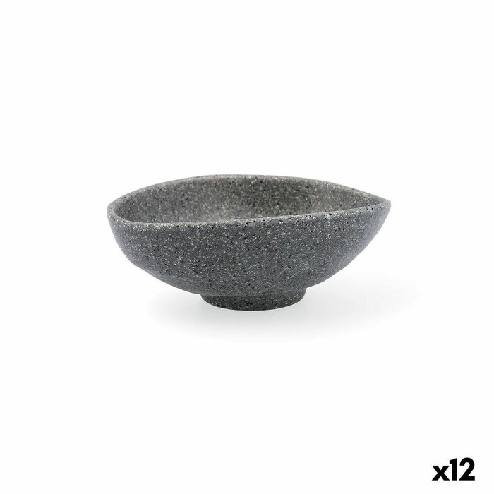 Quid Bol pour Apéritifs Lonja Gris Plastique (12 Unités)