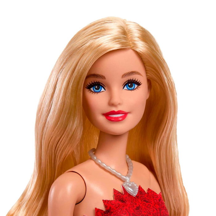 Barbie - Mattel - Poupée de Collection 80ème Anniversaire Mattel Jgd25 - Robe Rouge Rubis et Accessoires Festifs Barbie - Mattel - Poupée de Collection 80ème Anniversaire Mattel Jgd25 - Robe Rouge Rubis et Accessoires Festifs