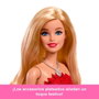 Barbie - Mattel - Poupée de Collection 80ème Anniversaire Mattel Jgd25 - Robe Rouge Rubis et Accessoires Festifs