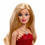 Mattel Barbie 80ème Anniversaire - Poupée de Collection en Robe Rouge Rubis