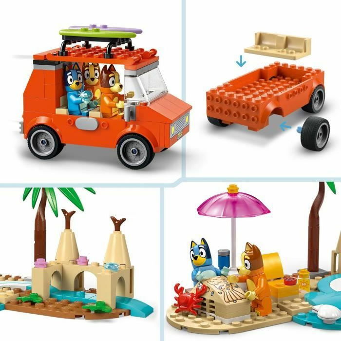LEGO 11202 Bluey Le Voyage en Camping-Car de Bluey - Set de Construction pour Enfants dès 4 Ans