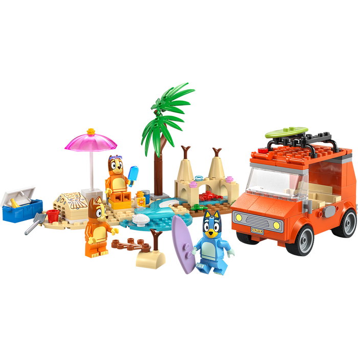 LEGO Bluey 11202 Excursion Familiale à la Plage de Bluey Jeu Préscolaire 4+ Ans Espagnol