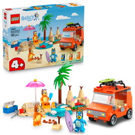 LEGO Bluey 11202 Excursion Familiale à la Plage de Bluey Jeu Préscolaire 4+ Ans Espagnol