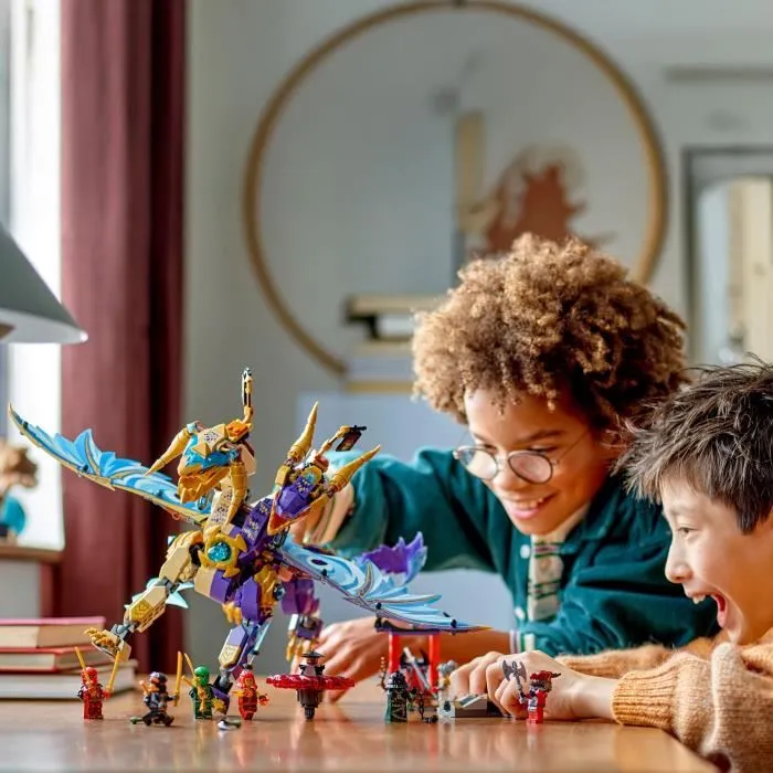 LEGO NINJAGO 71836 Arc : Le Dragon de la Concentration - Set de Construction avec 8 Minifigurines et Dragon Articulé - Dès 9 ans