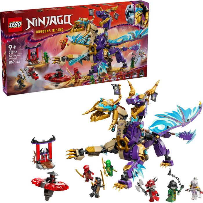 LEGO NINJAGO 71836 Arc : le dragon de la concentration
