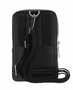 Piquadro Obidos Sac bandoulière en cuir Noir