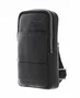 Piquadro Obidos Sac bandoulière en cuir Noir