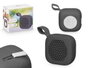 Arte Regal Enceinte Carrée Petite Noire 8x7x4.5 cm Plastique ABS Silicone Polyester (Set de 24)
