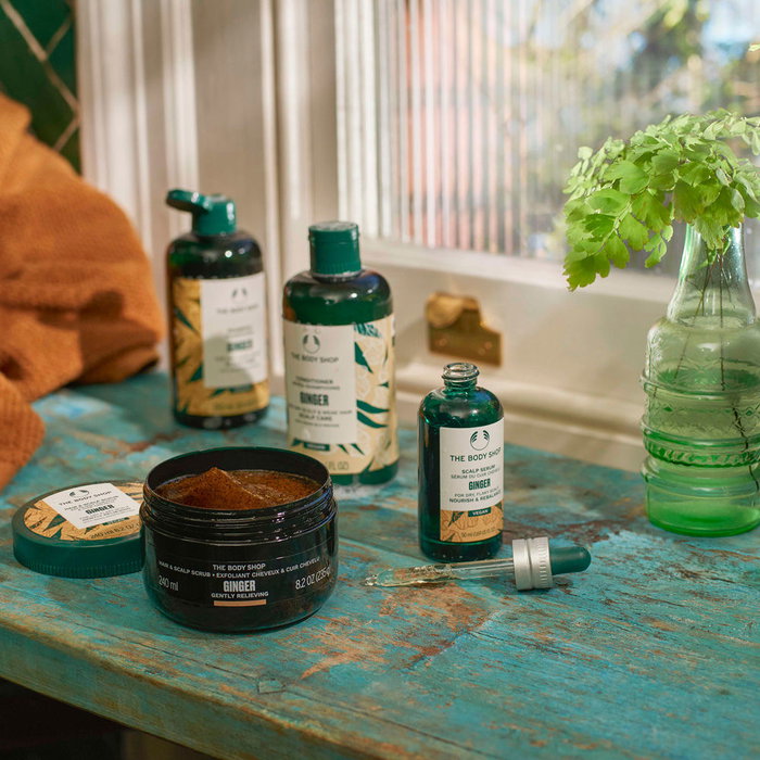 The Body Shop Sérum Cuir Chevelu Sensible & Pellicules au Gingembre - Équilibre et Hydratation - 50 ml