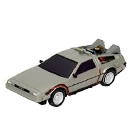 NECA - Véhicule radiocommandé Time Machine Regreso al Futuro Back to the Future - Version miniature 13 cm - Échelle 1:32