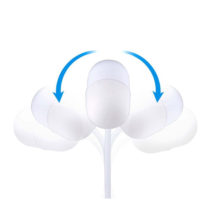 Lampe LED avec haut-parleur et chargeur sans fil Grundig Blanc 10 W 50 lm Ø 12 x 26 cm Plastique 3-en-1 Lampe LED avec haut-parleur et chargeur sans fil Grundig Blanc 10 W 50 lm Ø 12 x 26 cm Plastique 3-en-1