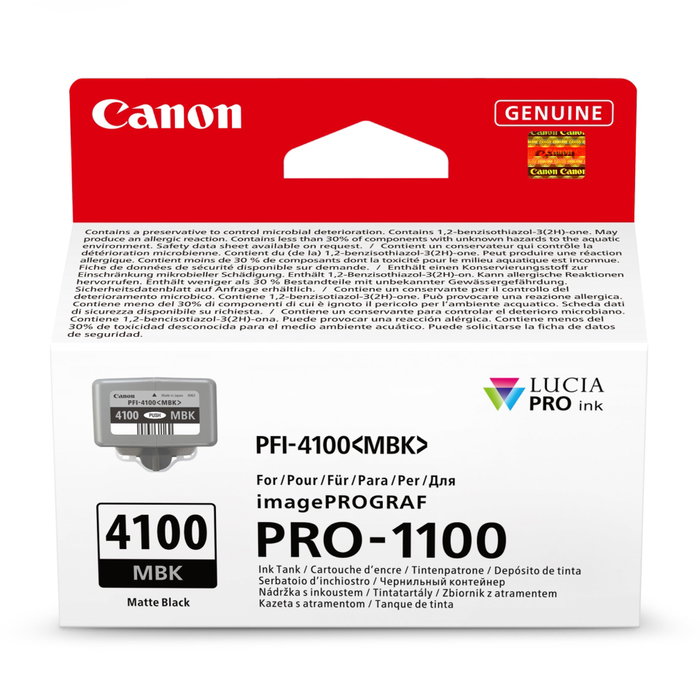 Canon PFI-4100 MBK Noir mat