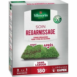 Vilmorin Semences pour soins et regarnissage universel de gazon 2 en 1, 3 kg