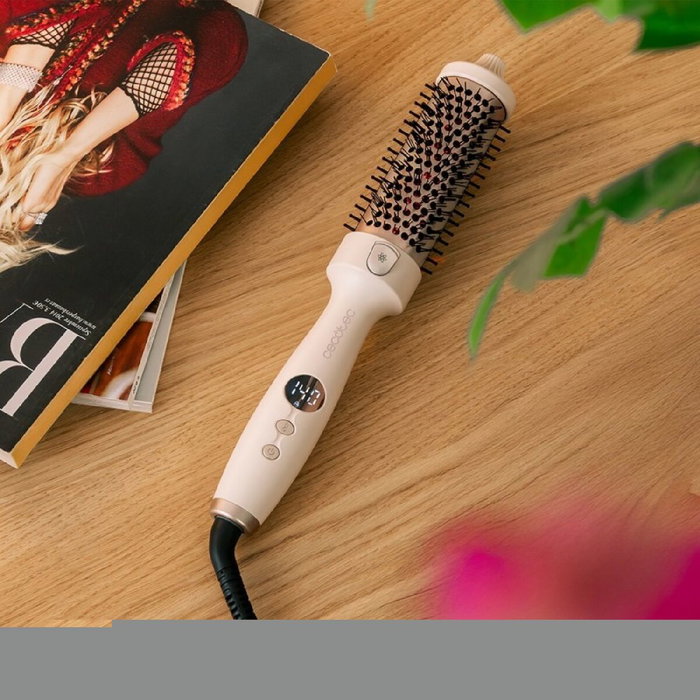 Cecotec Brosse Lissante InstantCare ThermoGlow, 5 Temp., Infrarouge, Ionique, 38mm, Écran
