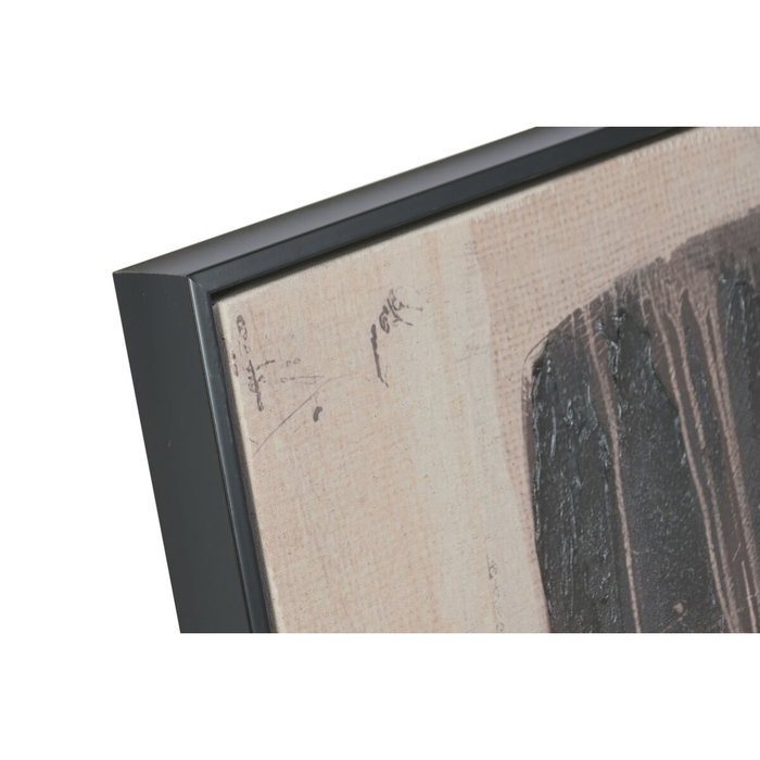 Toile Home ESPRIT Marron Noir Colonial (2 Unités)