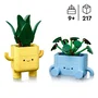LEGO 10349 Botanicals - Jeu de Construction Petites Plantes Souriantes pour Enfants dès 9 Ans, Décoration avec Pots Colorés
